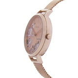 Fossil Jacqueline Three-Hand White Dial Rose Gold Mesh Bracelet Watch for Women - ES4534 Buy Now By Fossil