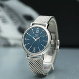 IWC Portofino Automatic Blue Dial Silver Mesh Bracelet Watch for Women - IW357404 Buy Now By IWC