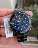 Hugo Boss Ocean Edition Navy Blue Dial Black Steel Strap Watch for Men - 1513743 Buy Now By Hugo Boss