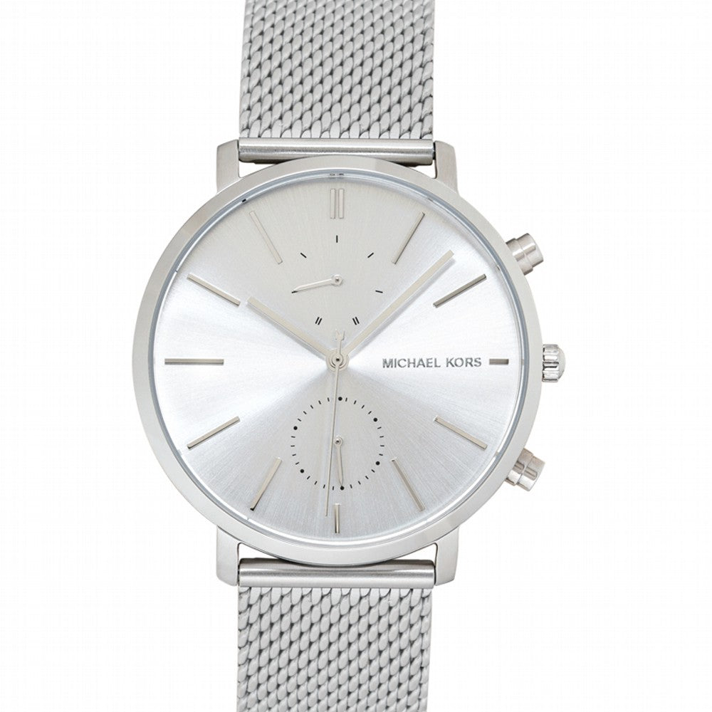 Michael Kors Jaryn Silver Dial Silver Mesh Bracelet Watch for Men - MK8541 Buy Now By Michael Kors