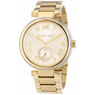 Michael Kors Skylar Gold Dial Gold Steel Strap Watch for Women - MK5867 Buy Now By Michael Kors