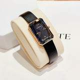 Swarovski Uptown Black Dial Black Leather Strap Watch for Women - 5547710 Buy Now By Swarovski