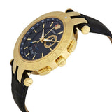 Versace Race GMT Blue Dial Blue Leather Strap Watch For Men - 29G70D282 Buy Now By Versace