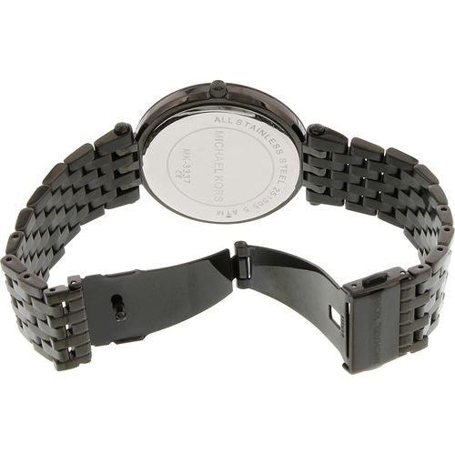 Michael Kors Darci Black Dial Black Steel Strap Watch for Women - MK3337 Buy Now By Michael Kors