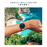 Daniel Wellington Classic Petite Bondi Black Dial White Leather Strap Watch For Women - DW00100284 Buy Now By Daniel Wellington