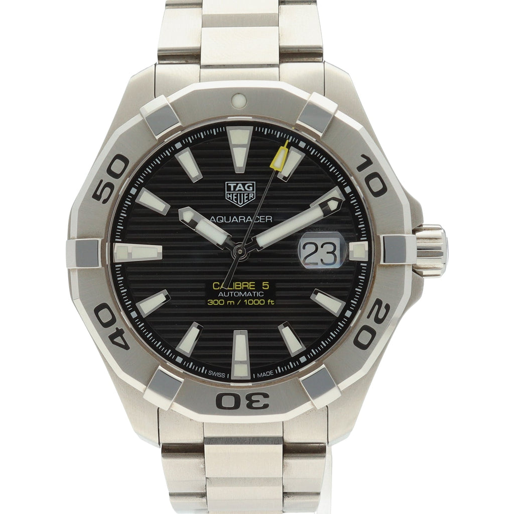 Tag Heuer Aquaracer Black Dial Watch for Men - WAY2010.BA0927 Buy Now By Tag Heuer