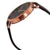 Calvin Klein Even Grey Dial Brown Leather Strap Watch for Women - K7B236G3 Buy Now By Calvin Klein