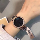 Michael Kors Parker Mother of Pearl Black Dial Two Tone Steel Strap Watch for Women - MK6414 Buy Now By Michael Kors