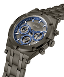 Guess Continental Grey Dial Grey Steel Strap Watch for Men - GW0260G3 Buy Now By Guess