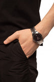 Gucci G Timeless Diamonds Black Dial Silver Steel Strap Watch For Men - YA126456 Buy Now By Gucci