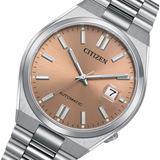 Citizen x Pantone Automatic Warm Sand Dial Silver Steel Strap Watch For Men - NJ0158-89Y Buy Now By Citizen