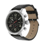 Tommy Hilfiger Jake Chronograph Black Dial Black Leather Strap Watch for Men - 1791232 Buy Now By Tommy Hilfiger