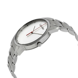 Calvin Klein City Quartz White Dial Silver Steel Strap Watch for Men - K2G2G1Z6 Buy Now By Calvin Klein