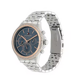 Tommy Hilfiger Ari Diamonds Blue Dial Silver Steel Strap Watch for Women - 1781976 Buy Now By Tommy Hilfiger