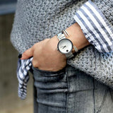 Movado Edge Silver Dial Silver Steel Strap Watch for Women - 3680012 Buy Now By Movado