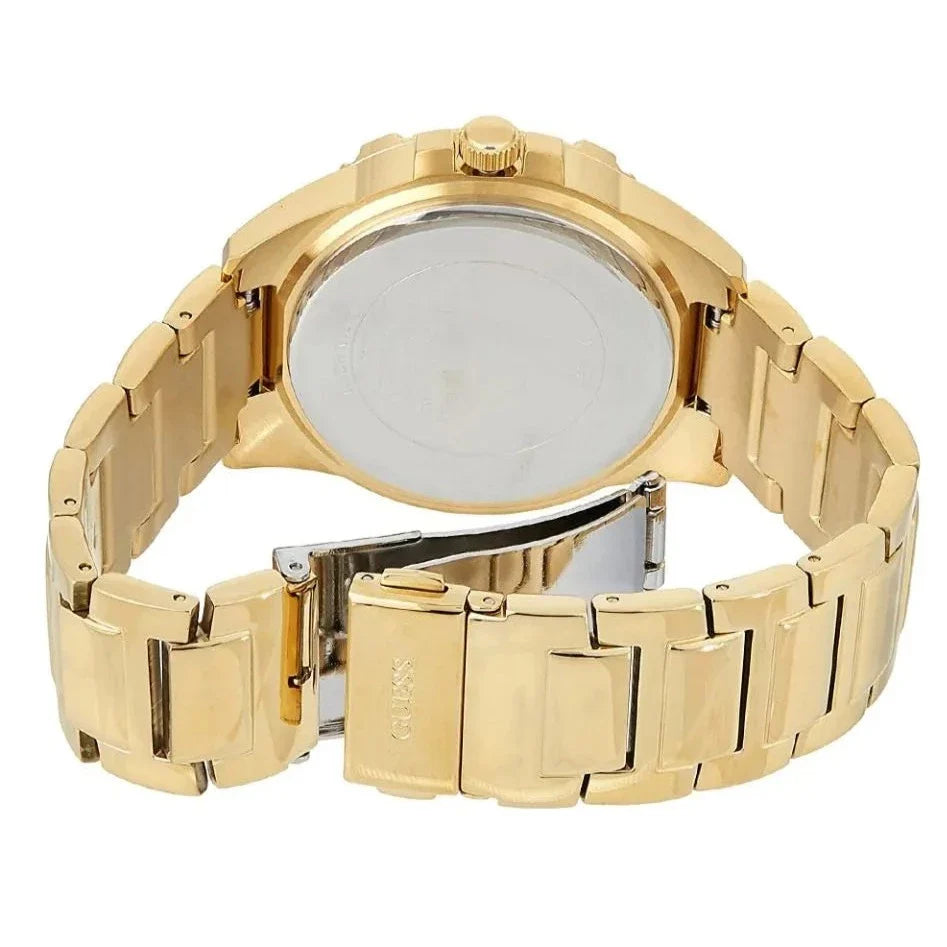 Guess Frontier Diamonds Gold Dial Gold Steel Strap Watch For Women - W1156L2 Buy Now By Guess