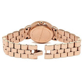 Marc Jacobs Marci Rose Gold Dial Rose Gold Steel Strap Watch for Women - MBM3175 Buy Now By Marc Jacobs