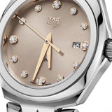 Tag Heuer Link Quartz Brown Dial Silver Steel Strap Watch for Women - WBC131E.BA0649 Buy Now By Tag Heuer
