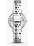 Fossil Jacqueline White Dial Silver Steel Strap Watch for Women - ES3631 Buy Now By Fossil