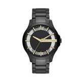 Armani Exchange Hampton Chronograph Black Dial Black Steel Strap Watch For Men - AX2192 Buy Now By Armani Exchange