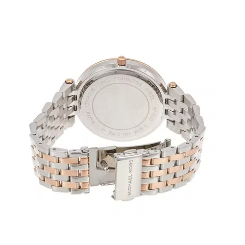 Michael Kors Darci Rose Gold Dial Two Tone Steel Strap Watch for Women - MK3726 Buy Now By Michael Kors