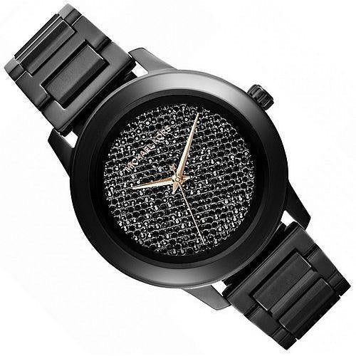 Michael Kors Kinley Silver Dial Black Steel Strap Watch for Women - MK5999 Buy Now By Michael Kors