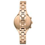Emporio Armani Chiara Silver Dial Rose Gold Steel Strap Watch For Women - AR7362 Buy Now By Emporio Armani