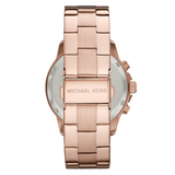 Michael Kors Runway Chronograph Rose Gold Dial Rose Gold Steel Strap Watch For Women - MK5778 Buy Now By Michael Kors