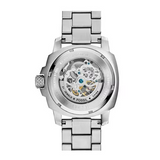 Fossil Modern Machine Automatic Silver Dial Silver Steel Strap Watch for Men - ME3081 Buy Now By Fossil