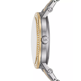 Michael Kors Analog Blue Dial Two Tone Steel Strap Watch for Women - MKO1049 Buy Now By Michael Kors