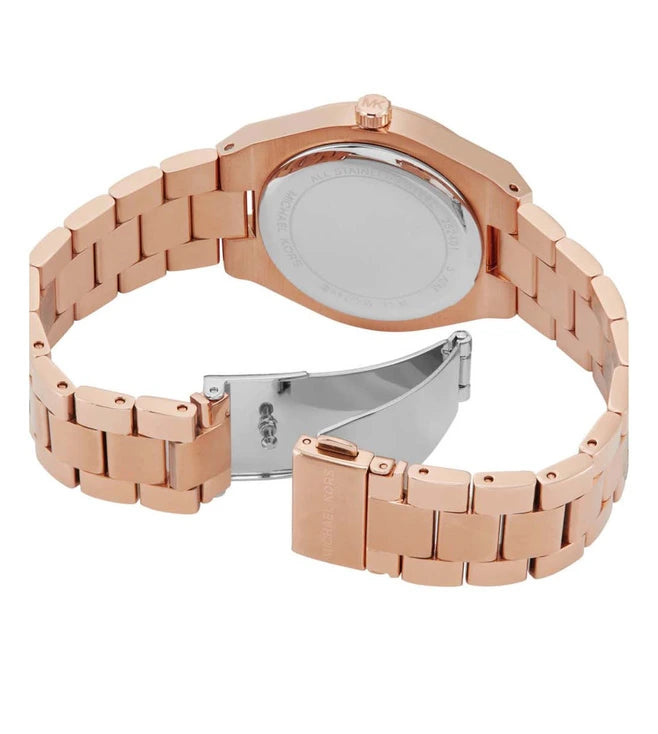 Michael Kors Maren Chronograph Rose Gold Dial Rose Gold Steel Strap Watch for Women - MK7494 Buy Now By Michael Kors