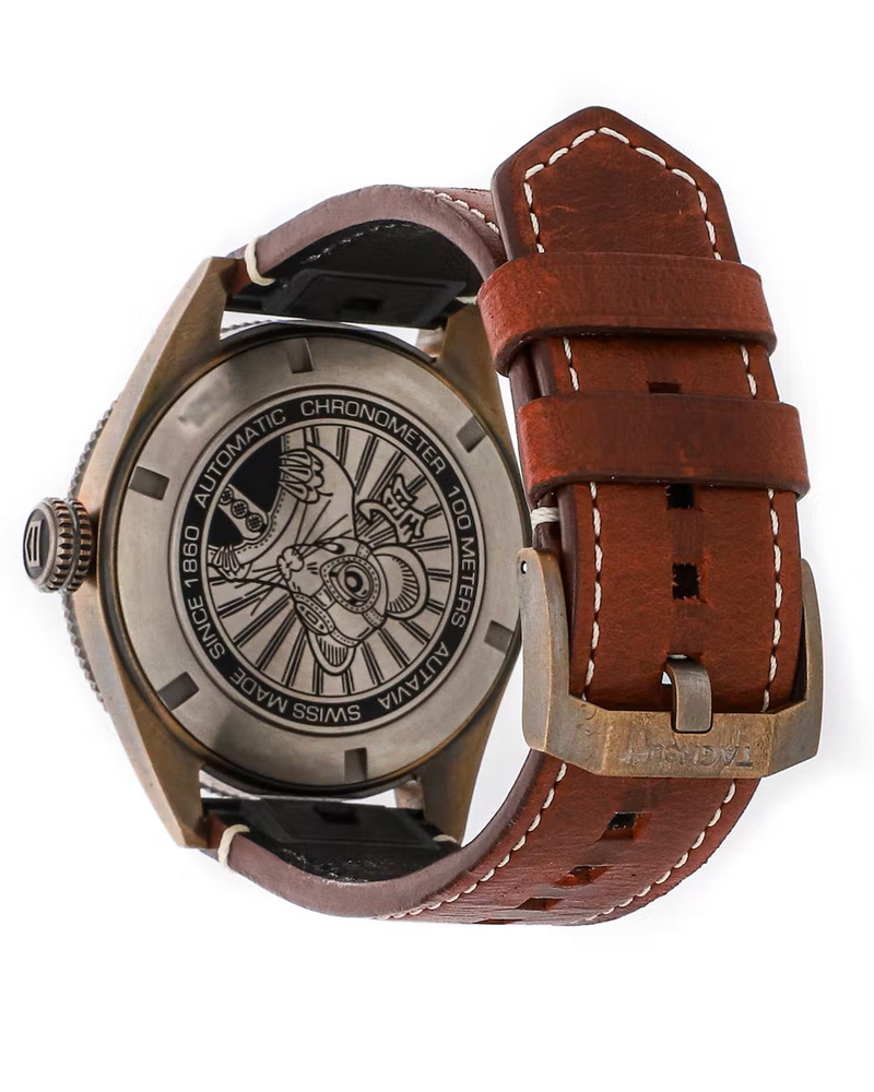 Tag Heuer Autavia Maroon Dial Watch for Men - WBE5193.FC8300 Buy Now By Tag Heuer