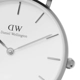 Daniel Wellington Classic Bristol White Dial Brown Leather Strap Watch For Women - DW00100056 Buy Now By Daniel Wellington