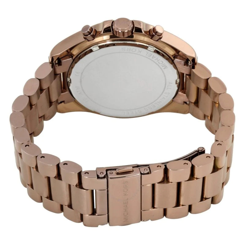Michael Kors Bradshaw Chronograph Brown Dial Brown Steel Strap Watch For Women - MK6247 Buy Now By Michael Kors