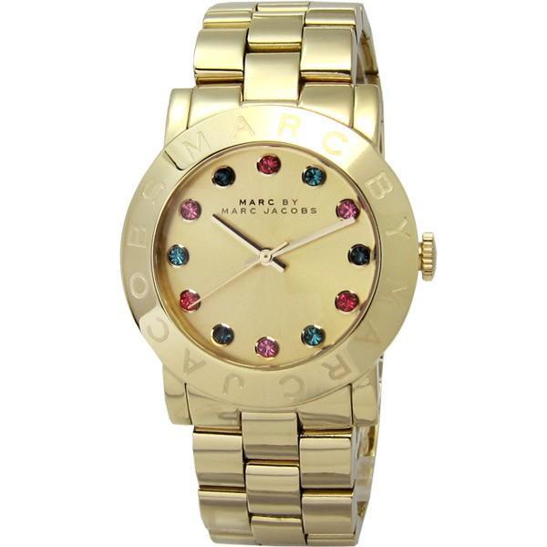 Marc Jacobs Blade Gold Dial Gold Steel Strap Watch for Women - MBM3141 Buy Now By Marc Jacobs