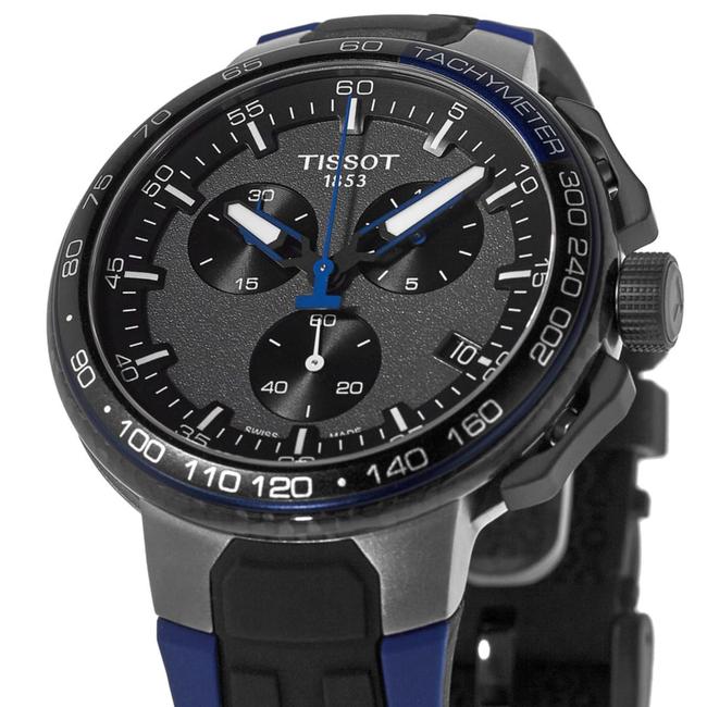 Tissot T Race Cycling Black Dial Two Tone Rubber Strap Watch For Men - T111.417.37.441.06 Buy Now By Tissot