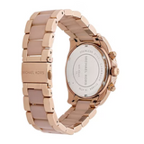 Michael Kors Blair Chronograph Rose Gold Dial Two Tone Steel Strap Watch for Women - MK5943 Buy Now By Michael Kors