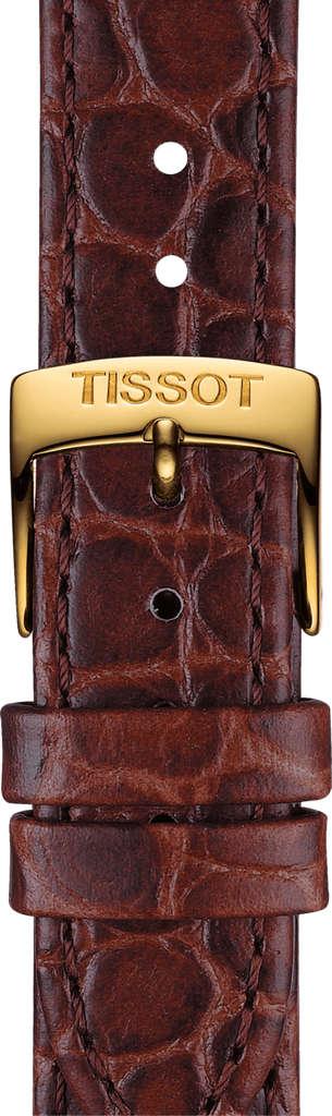 Tissot Everytime Desire Small White Dial Maroon Leather Strap Watch For Women - T109.210.36.031.00 Buy Now By Tissot