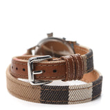 Burberry Utilitarian White Dial Multicolor Leather Strap Watch for Women - BU7849 Buy Now By Burberry