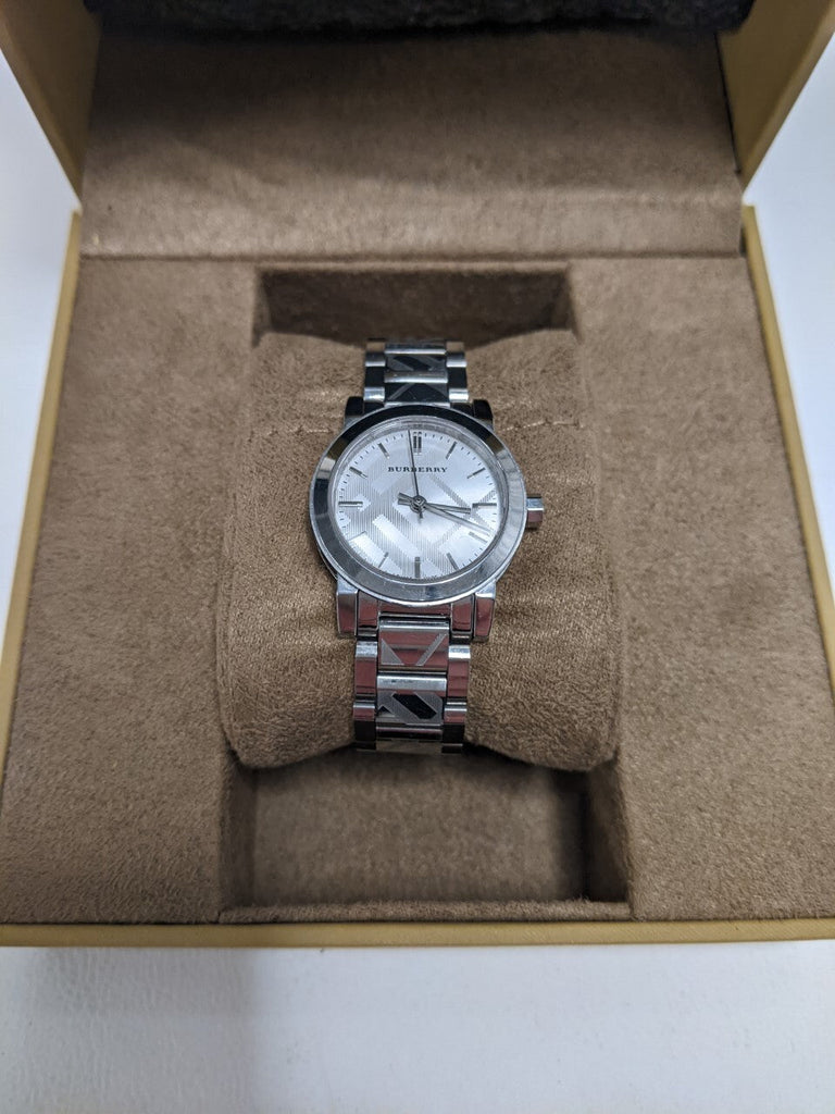 Burberry The City Silver Dial Silver Steel Strap Watch for Women - BU9233 Buy Now By Burberry