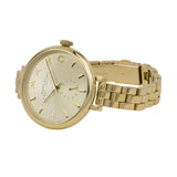 Marc Jacobs Sally Champagne Gold Dial Gold Steel Strap Watch for Women - MBM3363 Buy Now By Marc Jacobs