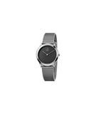 Calvin Klein Minimal Grey Dial Silver Mesh Bracelet Watch for Women - K3M2212X Buy Now By Calvin Klein