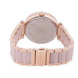 Michael Kors Parker Pink Dial Pink Steel Strap Watch for Women - MK6176 Buy Now By Michael Kors