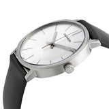 Calvin Klein High Noon Quartz White Dial Black Leather Strap Watch for Men - K8M211C6 Buy Now By Calvin Klein