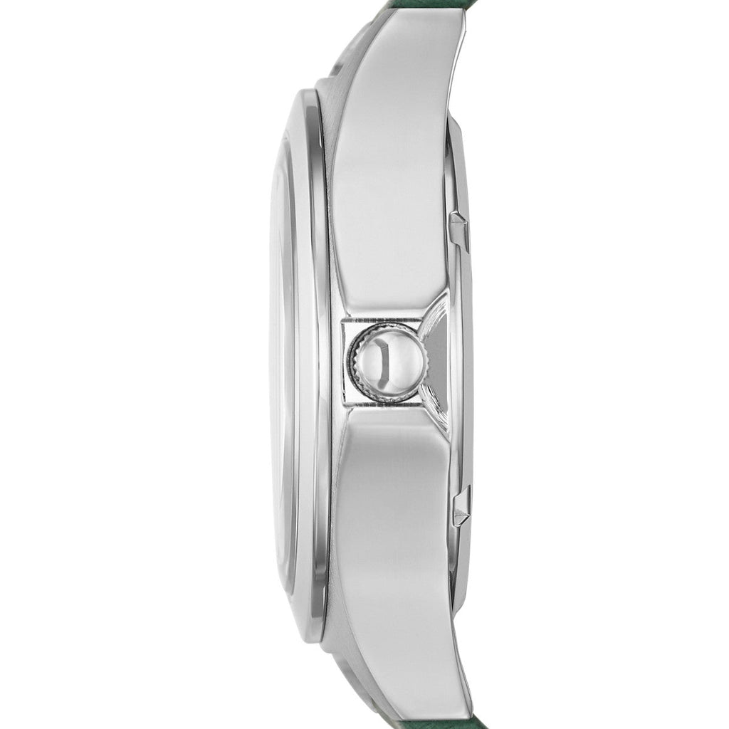 Marc Jacobs Henry Skeleton Green Dial Green Leather Strap Watch for Women - MBM1336 Buy Now By Marc Jacobs