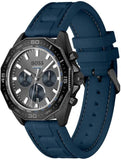 Hugo Boss Energy Chronograph Grey Dial Green Rubber Strap Watch For Men - 1513972 Buy Now By Hugo Boss