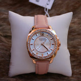 Coach Boyfriend Mother of Pearl White Dial Pink Leather Strap Watch for Women - 14503151 Buy Now By Coach
