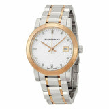 Burberry The City Silver Dial Two Tone Steel Strap Watch for Women - BU9214 Buy Now By Burberry