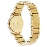 Calvin Klein City White Dial Gold Steel Strap Watch for Women - K2G23546 Buy Now By Calvin Klein