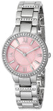 Fossil Virginia Pink Dial Silver Steel Strap Watch for Women - ES3504 Buy Now By Fossil